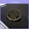 Brooch Celtic Knot Pin With Electroplated Finish For Men Women Commuter Fashion