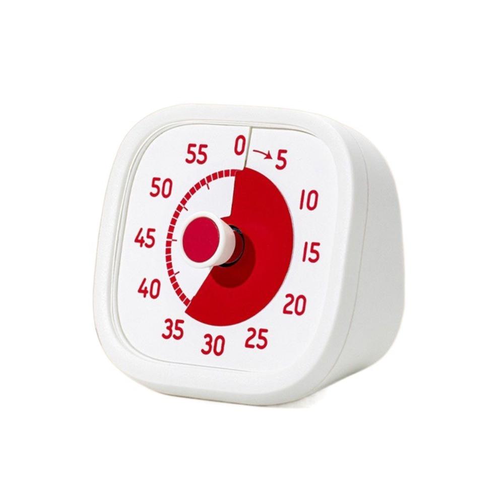 Ultra Silent Countdown Timer Square Kitchen Timer 60 Minutes Visual Timer  Reading Room