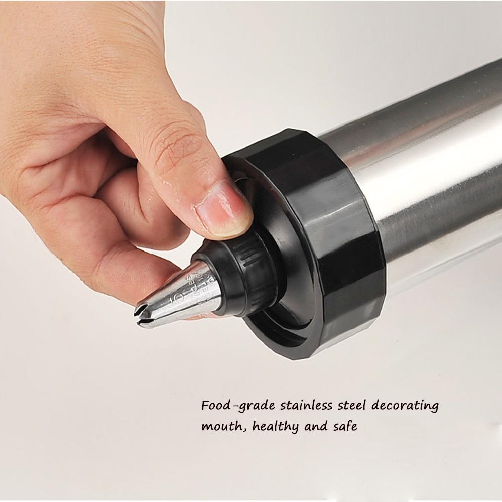 Сделай сам Ручной Пресс для печенья Машина Пистолет, Насадки из нержавеющей стали для отсадки, Инструменты для приготовления печенья, украшения торта, Декорирование, Выдавливание