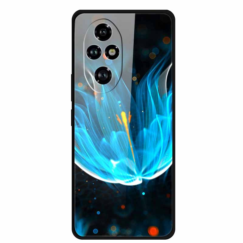 Tempered Glass Case For Honor 200 Pro Case Hard Phone Back Cover Soft Bumper For Honor 200 Pro Case Honor200 Pro 200Pro Bag Capa