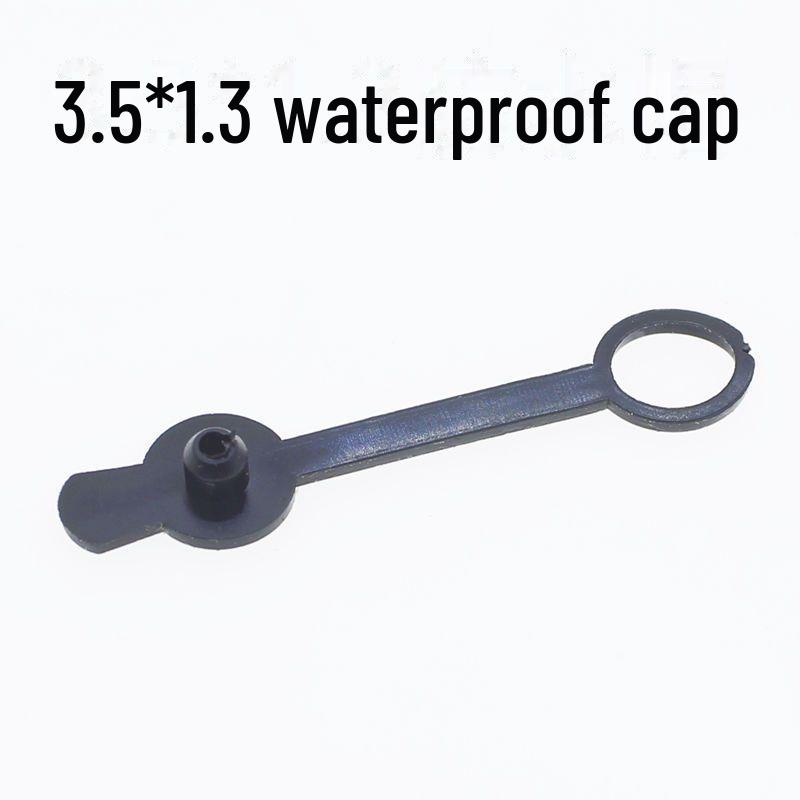 DC-022B Copper DC Power Socket 5.5x2.1/5.5x2.5mm with Nut, 2 Pins