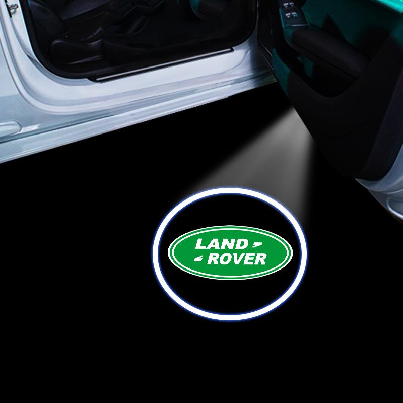 1/2 шт. Светодиодный проектор подсветки двери автомобиля, приветственная лампа, эмблема автомобиля для Land Rover Range Rover Defender Freelander Discovery 1 2 3 Evoque Rover L32
