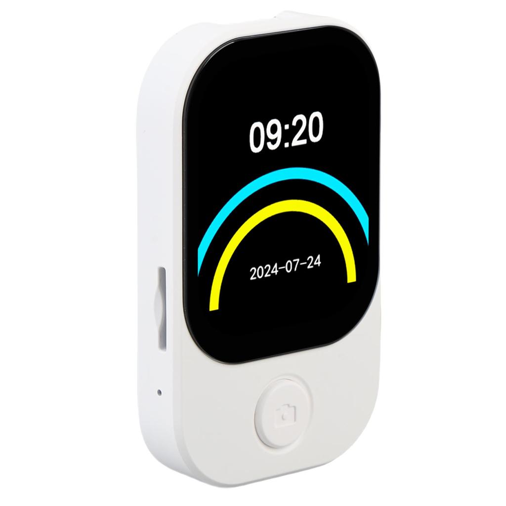 Белый MP3-плеер с Bluetooth 5.4, 2,01-дюймовым сенсорным экраном, музыкальный плеер с Hi-Fi динамиком, FM-радио, функцией электронной книги