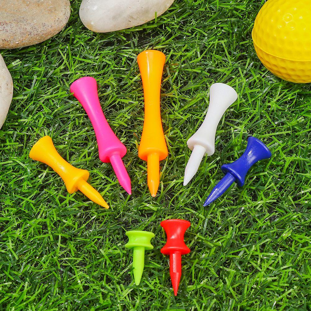 Sports Part Colorful Training Practice Accessories Golfer Ball Tees Holder Rubber Golf Tees Durable