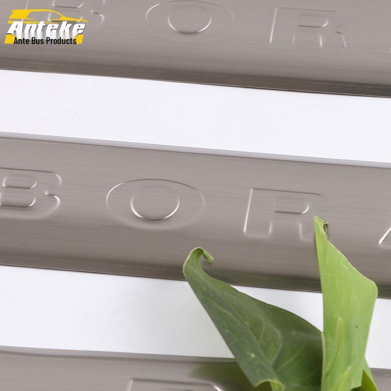 13-Bora Interior Door Sill Stainless Steel Decorative Welcome Pedal