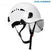 Construction Safety Helmet With Goggles Visor High Quality ABS Hard Hat Light ANSI Industrial Work Head Protection Rescue CR08