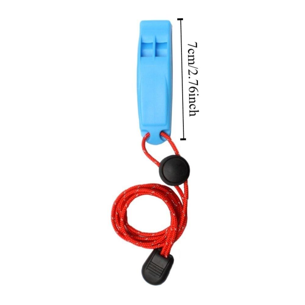 Loud Outdoor Survival Whistle Anti loss Clip Rescue Emergency Whistle Water Sport Rescue