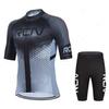 Новинка 2024 года, комплект велосипедного трикотажа Rcn с коротким рукавом для мужчин, анти-УФ-велосипедный комплект велосипедного трикотажа, летняя одежда для велоспорта Bicycle Pro Team