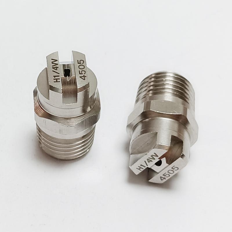 1/4" BSPT нержавеющая сталь плоскоструйная форсунка для очистки