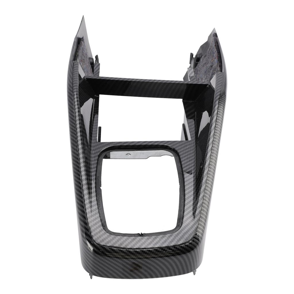 Car Center Console Trim 1J1863201D For VW Golf Jetta Carbon Fiber Pattern