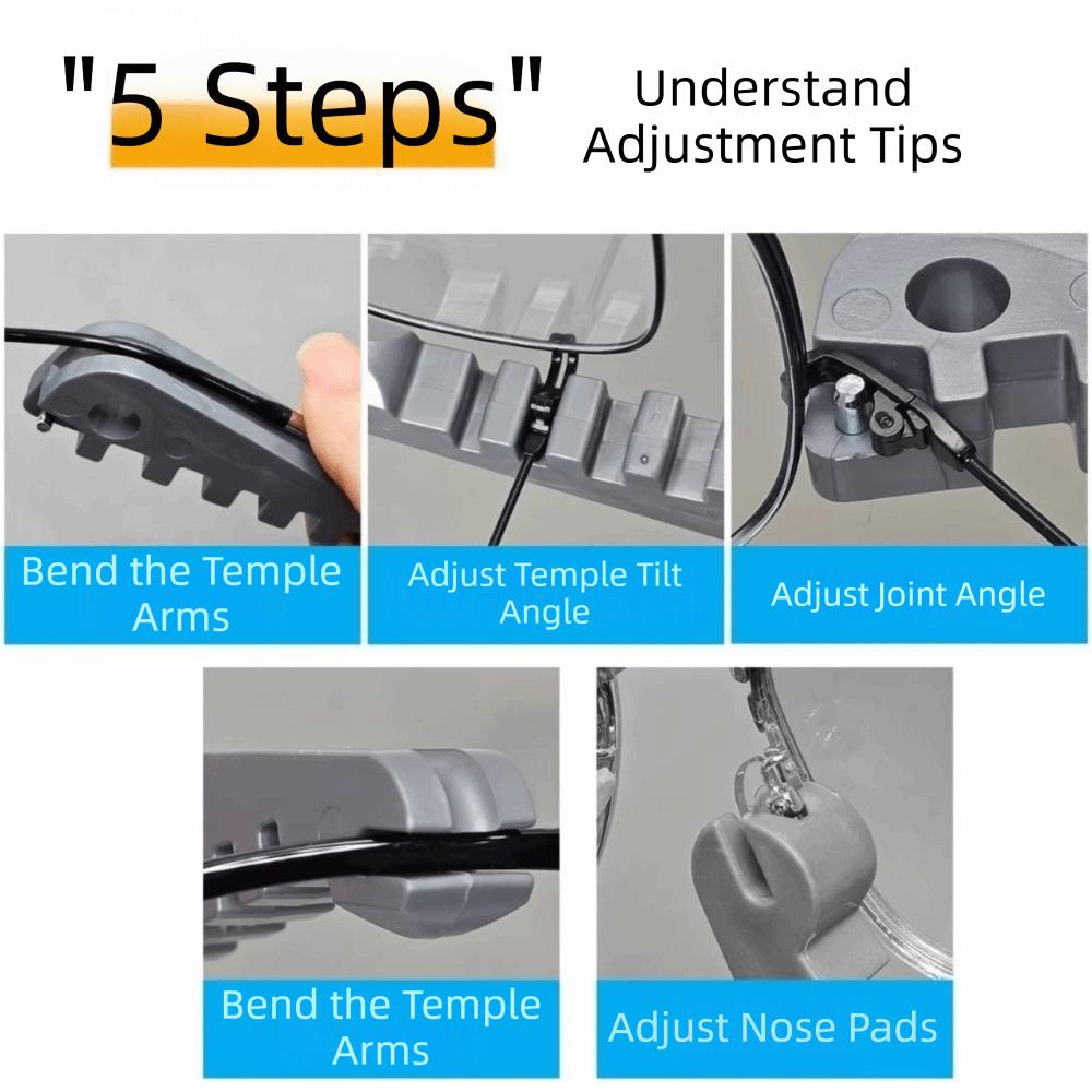 Professional Glasses Leg Bending Tool Sturdy Durable Eyeglass Curvature Adjuster Tool Home Repair