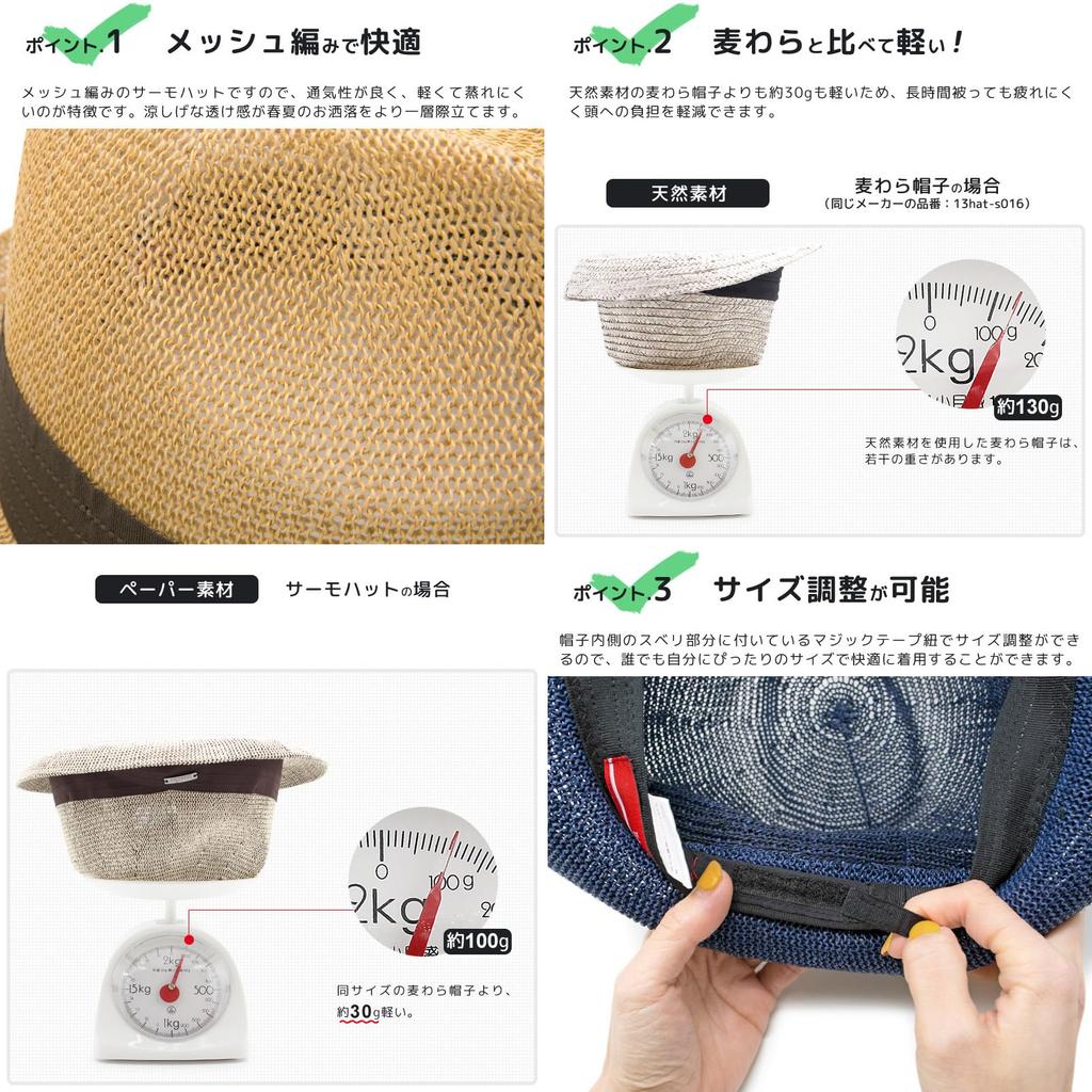 Соломенная шляпа Edgecity Basic Thermo Straw Black [Zakushon], весенне-летняя шляпа, мужская шляпа, шляпа, размер L.