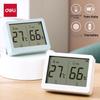 Deli LCD Digital Thermometer Hygrometer