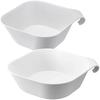 Yamazaki Magnetic Hanging Bucket Magnetic Hanging Large 5378 1562 & + & Bucket, (2-Piece Set) White, Tower,