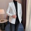 Men's Double-Breasted Casual Suit Dress - 2024 Autumn/Winter Collection