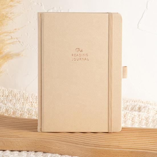 Журнал для чтения обзоров книг формата А5 Отслеживание прогресса чтения Подсказки для письма