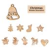 50 Pieces/Set Christmas Decorations Mini Tree Ornaments Santa Claus Snowman Deer Decoration