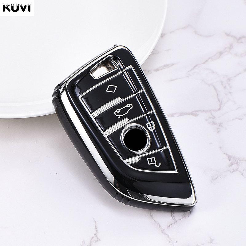 Модный чехол для дистанционного ключа из ТПУ для BMW X1 X3 X5 X6 X7 1 3 5 6 7 серии G20 G30 G11 F15 F16 G01 G02 F48 без ключа