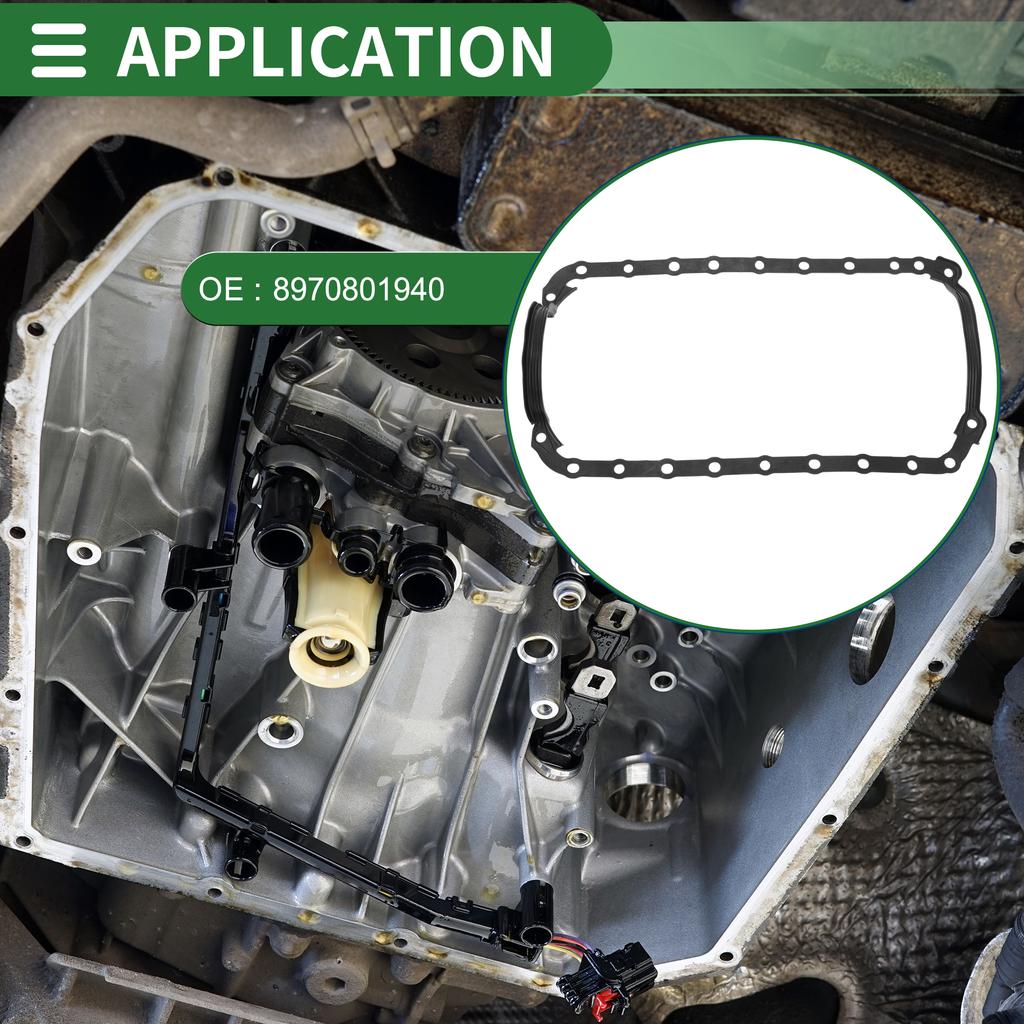 X Autohaux №8970801940 Прокладка масляного поддона автомобиля для фургона Isuzu ELF 1985-2003 Автомобильные запчасти для замены Прокладки