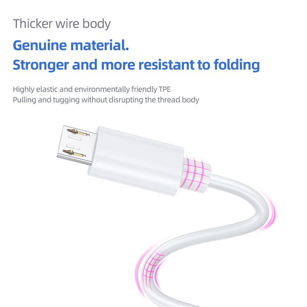Smart Phone Accessories USB Micro Cable USB Charging Wire Charging Data Cable USB Charging Cable