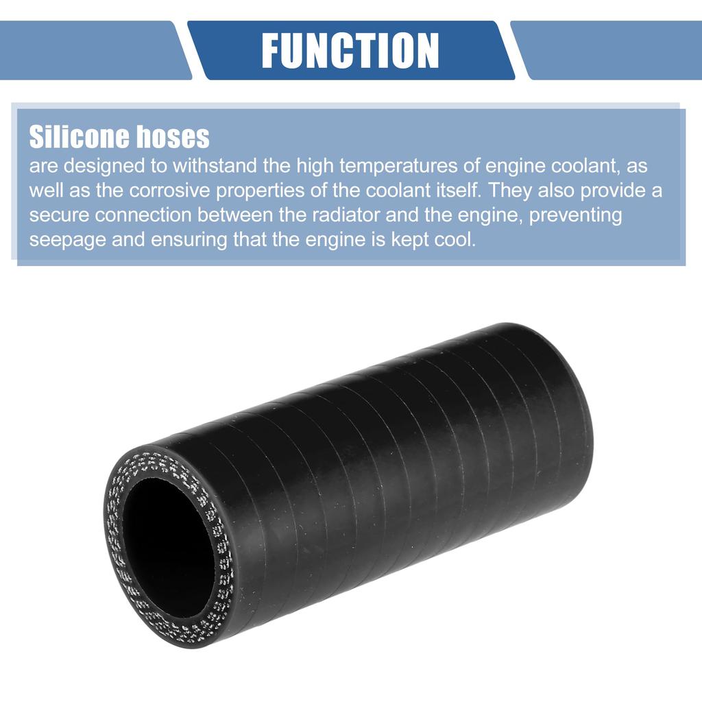 X AUTOHAUX Silicone Hose Silicone Pipe Radiator Hose 1 Piece Inner Diameter 0.9 Inch