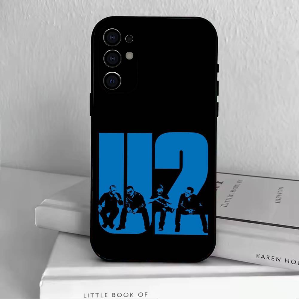 Чехол для телефона Band UU-U2 для Samsung S25, S24, S21, S22, S23, S30, Ultra, S20, Plus, Fe, Мягкий силиконовый черный чехол