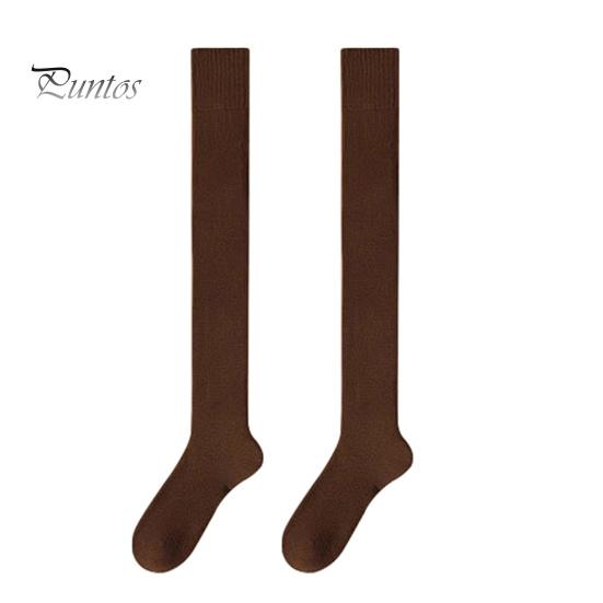 Плюшевые носки выше колена с антискользящим эффектом - Утолщенные и теплые для различных случаев