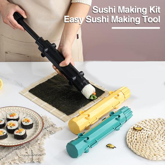 Sushi Mold Durable Easy To Clean DIY Sushi Maker Machine Reusable Roller Rice Mold Kitchen Gadgets Tool for Home