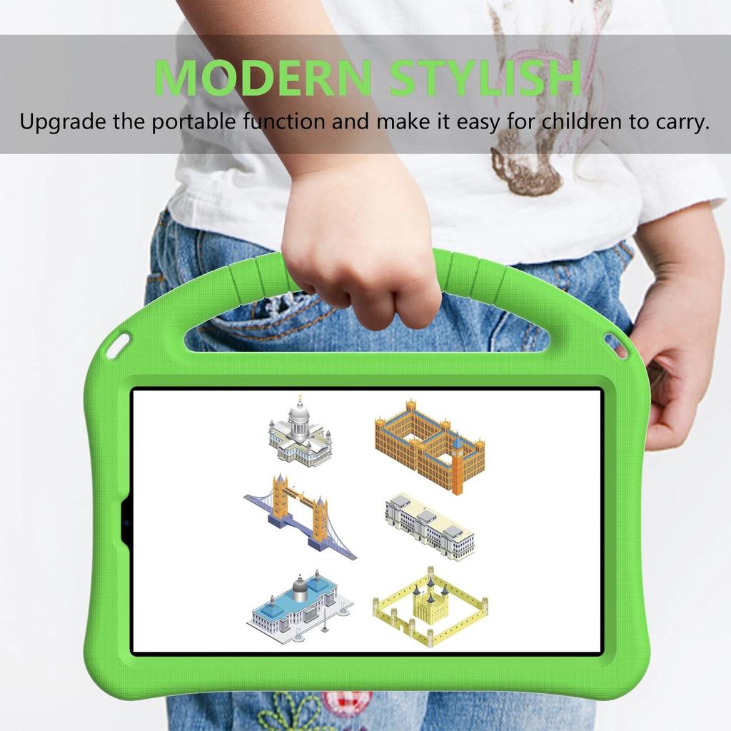 Kids Case for Samsung Galaxy Tab A9 2023 Released EVA Shockproof Stand Hand-Held for Samsung Galaxy Tab A9 Plus Shockproof Cover