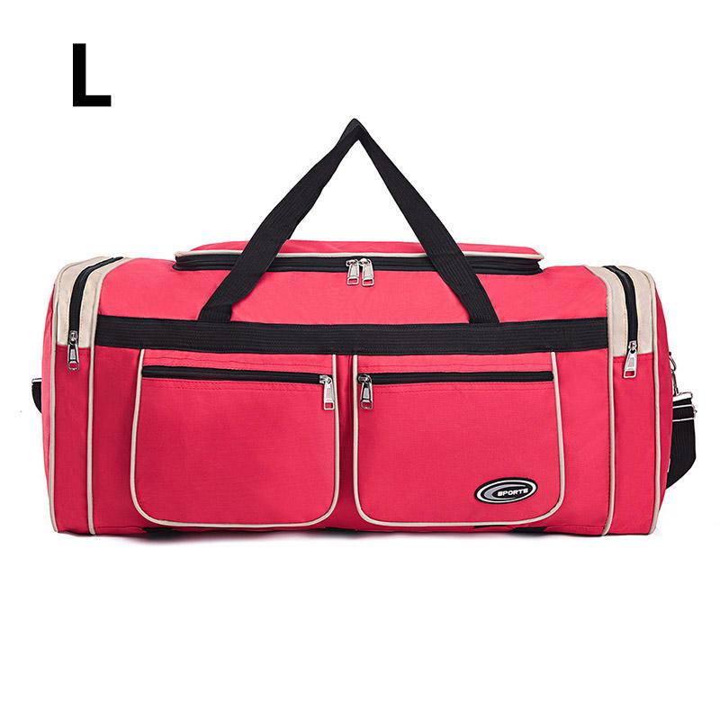 Водонепроницаемая складная дорожная сумка большой вместимости для ручной клади, для путешествий на короткие расстояния, многофункциональная багажная сумка, легкая сумка для хранения, снижающая нагрузку