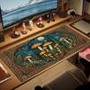 Colorful Mushroom Color Mouse Pad Large Gaming Table Cushion Non-slip Laptop Tablet Big Mousepad XXL Mat Mini PC Playmat With Lock edge