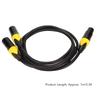 Plug and Play Female to Dual Male Noiseless XLR Audio Y Adapter Cable  Speaker Connection
