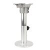 Boat Seat Pedestal Aluminum Alloy 360 Degree Swivel 335 To 490mm Adjustable Height Pedestal for RV Yacht Marine