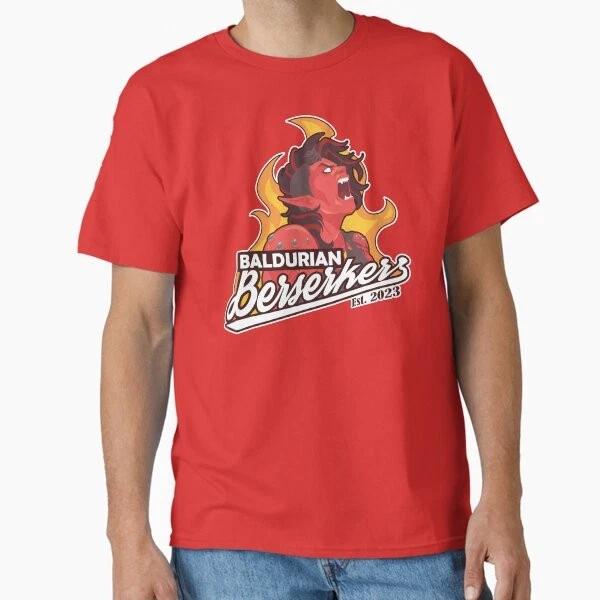 Baldurian Berserkers Classic TShirt TShirt Made In UsAus Size S2xl
