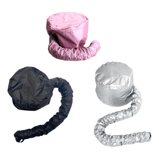 Hooded Hair Dryer Bonnet Soft Drying Styling Curling Deep Conditioning Oil Hair Treatment Cap Blow Dryer Attachment Women Hair Care Diffuser Hat