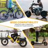 Zeekpowa Thumb Throttle Twist Throttle for Bafang BBS01B/BBS02B/BBS-HD Mid Drive Motors 3-Pin Female Connector eBike Conversion Kit Accessory