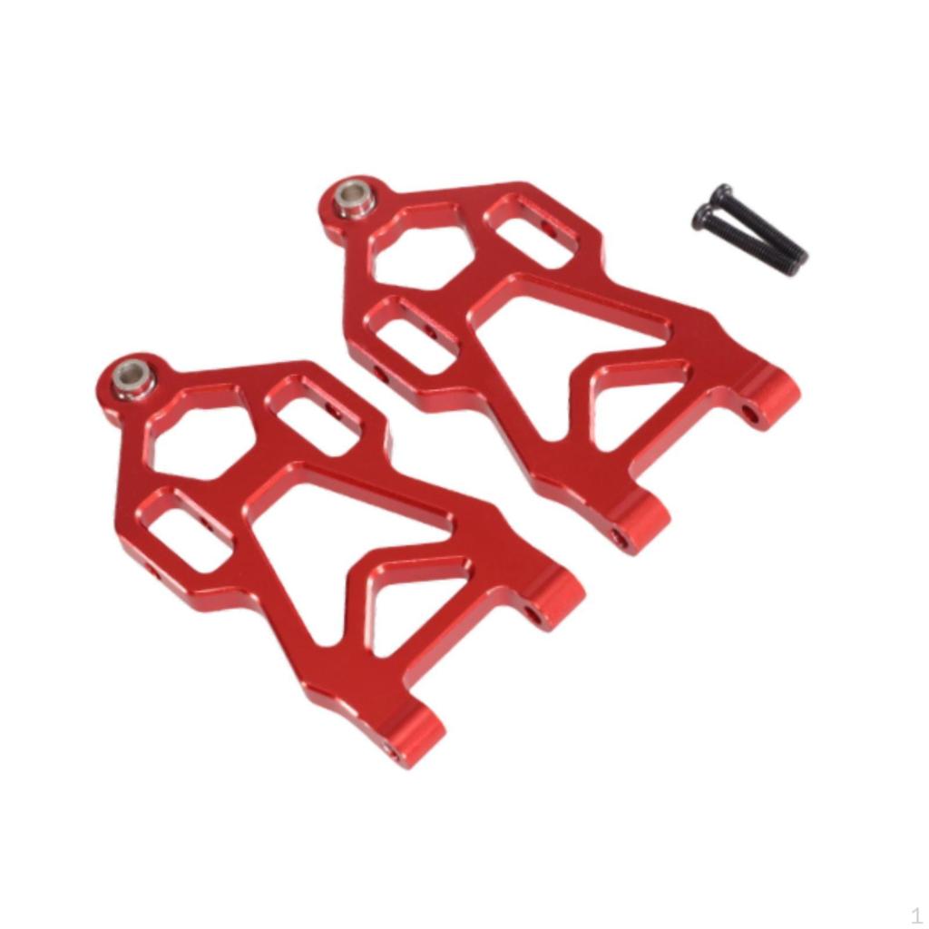 Front Lower Arms 1/16 RC Car Parts Left Right Easy To Install Strong Sturdy Aluminum Alloy for