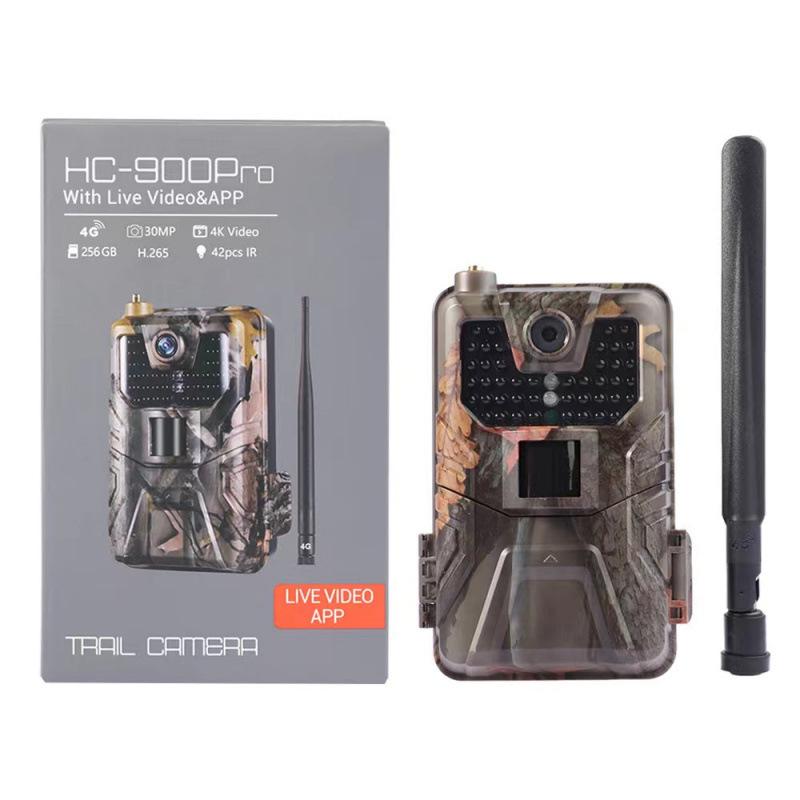 HC-900Pro 36MP 4K Уличная инфракрасная камера для охоты с 4G и видео в реальном времени