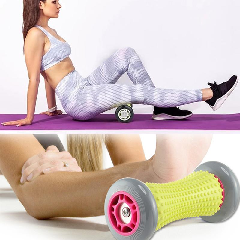 Массажный ролик для стоп для снятия боли при плантарном фасциите и боли в пятке Рефлексологический массажер для расслабления мышц Руки Ноги Спина