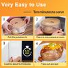 Microwave Potato Steamer for Cooks Tender Fluffy Potatoes BPA-Free Bacon Potato Cans Evenly Cooked Potato Pot Versatile Baking Potatoes Cooker
