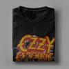 Ozzy Osbourne T-Shirt Men Casual 100% Cotton Tee Shirt O Neck Short Sleeve T Shirt Gift Idea Tops