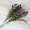1 букет реалистичной искусственной лаванды, пшеничных колосьев, в деревенском стиле, вечные цветы, свадебный сад