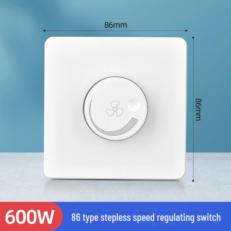 Скрытая панель управления скоростью потолочного вентилятора - бесступенчатый переключатель регулятора