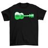 London Guitar Reflection Mens T-Shirt Gift Guitarist Musician Music Festival Tee