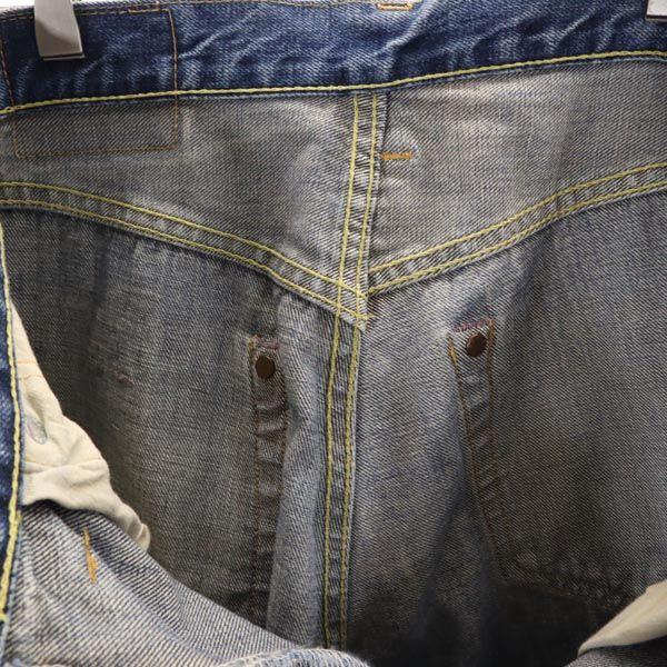 Denime Красное ухо, задние заклепки, старые прямые джинсы w30 мужские б/у