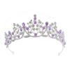 Children's Crown Tiara Princess Rhinestone Headband Model Catwalk Performance Crown Girls Birthday Dress Hair Accessories