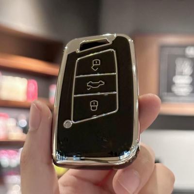Чехол для ключей от автомобиля, брелок для ключей, чехол для VW, для Passat B8, для сиденья, для Skoda, пульт дистанционного управления без ключа