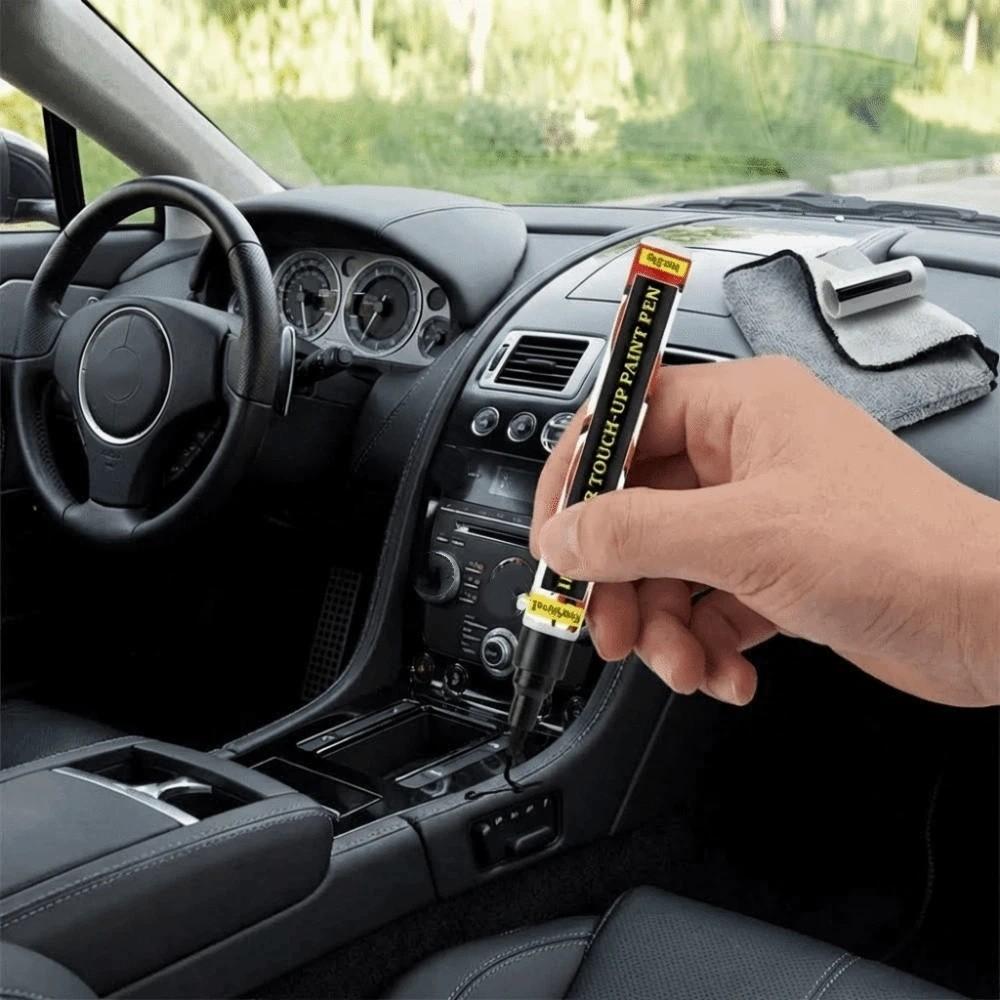 3pcs/bag Plastic Parts Touch-Up Paint Pen Smooth Application Dashboard Scratch Repair Car Interior