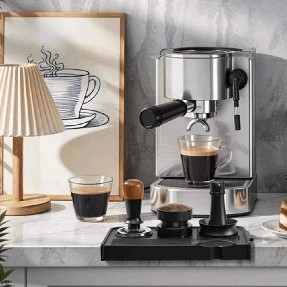 Silicone Espresso Tamping Mat Non-Slip Coffee Press Pad Coffee Tamper Mat Office