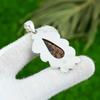 Friendship Day Sale Mahogany Obsidian Gemstone Wife Pendant 925 Sterling Silver